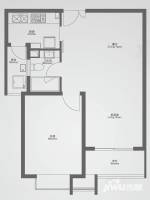 五月花都荟豪庭普通住宅76㎡户型图