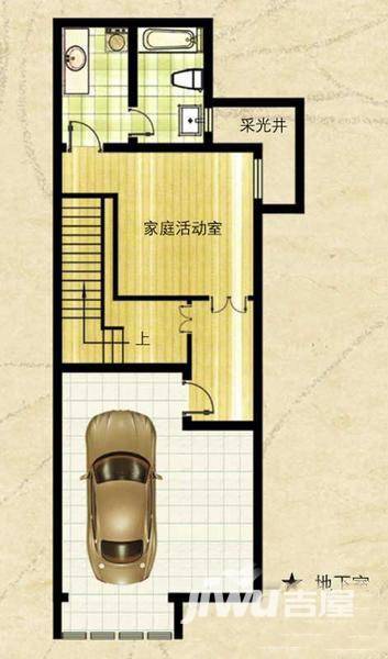 毕加索园墅普通住宅200㎡户型图