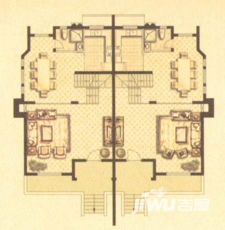 圣地雅歌海墅普通住宅168.5㎡户型图