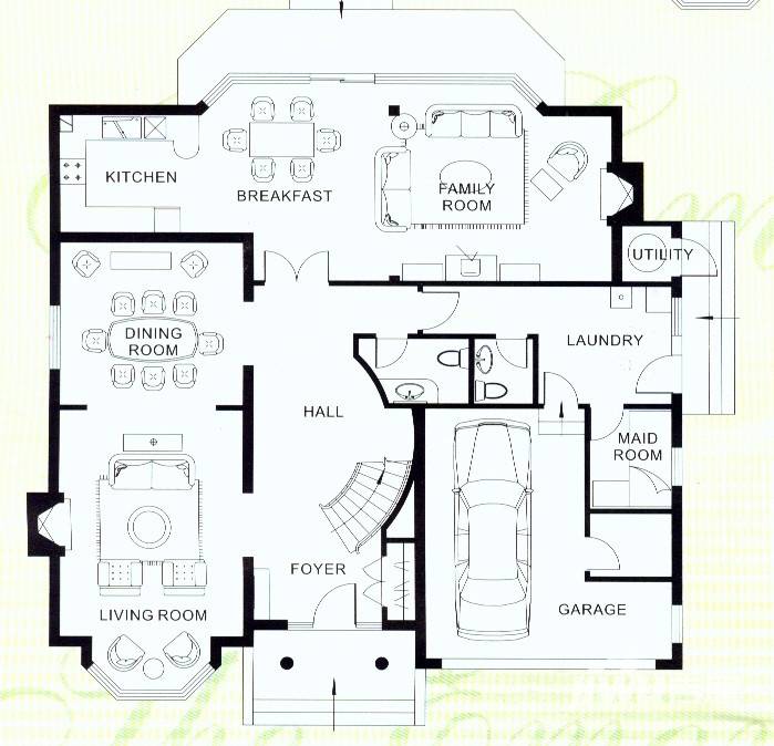 绿宝园普通住宅340㎡户型图