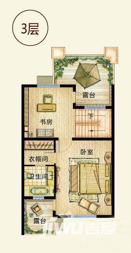 合生御廷普通住宅210㎡户型图