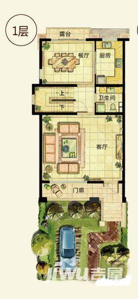 合生御廷普通住宅203㎡户型图