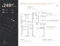 万科翡翠江湾3室2厅3卫户型图