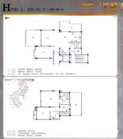 上海三湘海尚普通住宅181㎡户型图