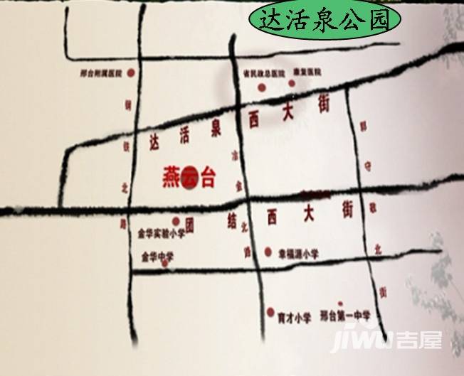 达活泉公园地图图片