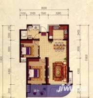 东方普罗旺斯普通住宅89㎡户型图