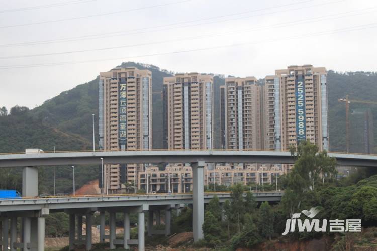 万泽云顶香蜜湖实景图图片