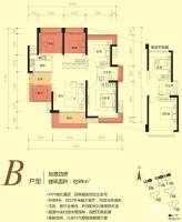 金亨利都荟首府普通住宅89㎡户型图