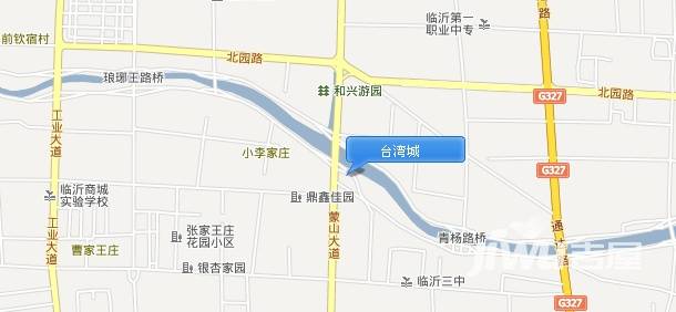 台湾城位置交通图图片