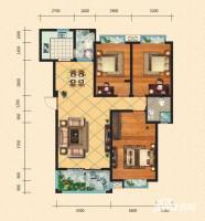 濂溪十里印象普通住宅114.4㎡户型图