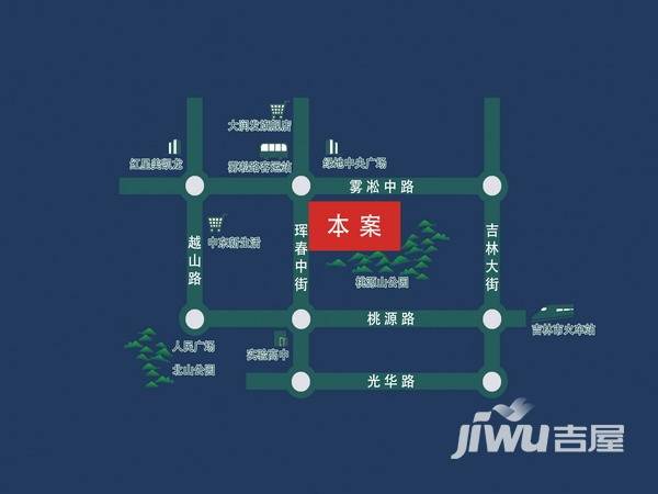 公园道一号位置交通图图片