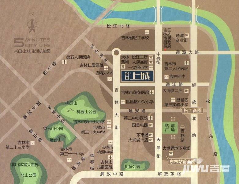 兴田上城位置交通图图片