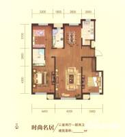 星光江城3室2厅2卫户型图