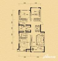 中海·紫御江城3室2厅2卫139㎡户型图