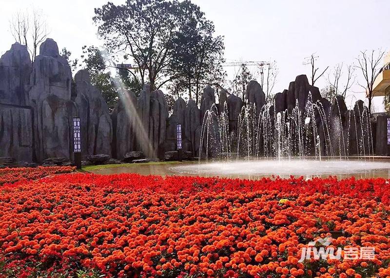 荣盛花语城实景图图片