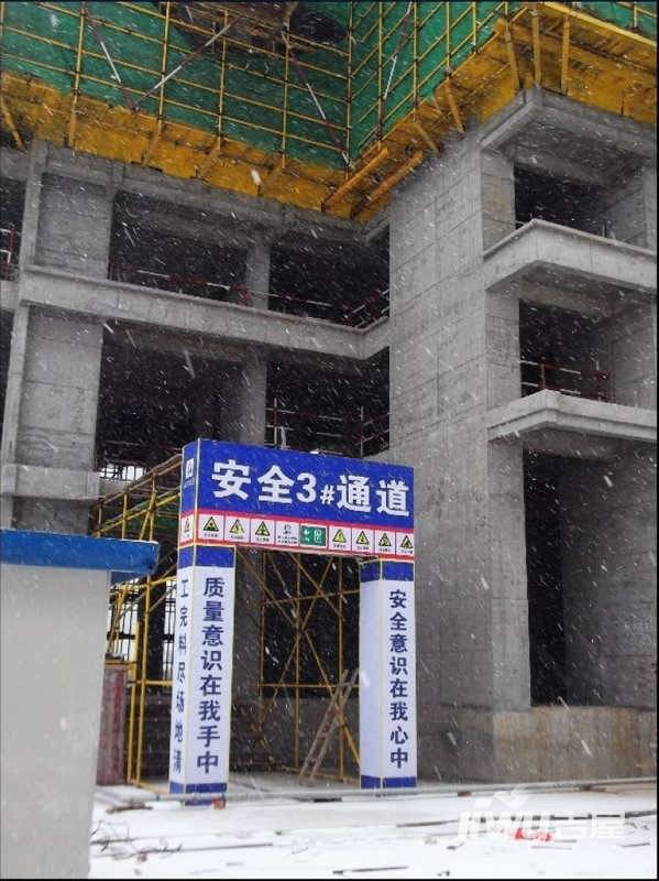 南山雍江汇社区实景 安全通道