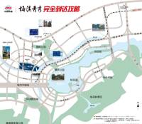 中国铁建梅溪青秀位置交通图图片