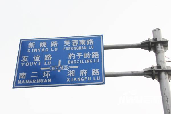 湘江雅颂居位置交通图图片