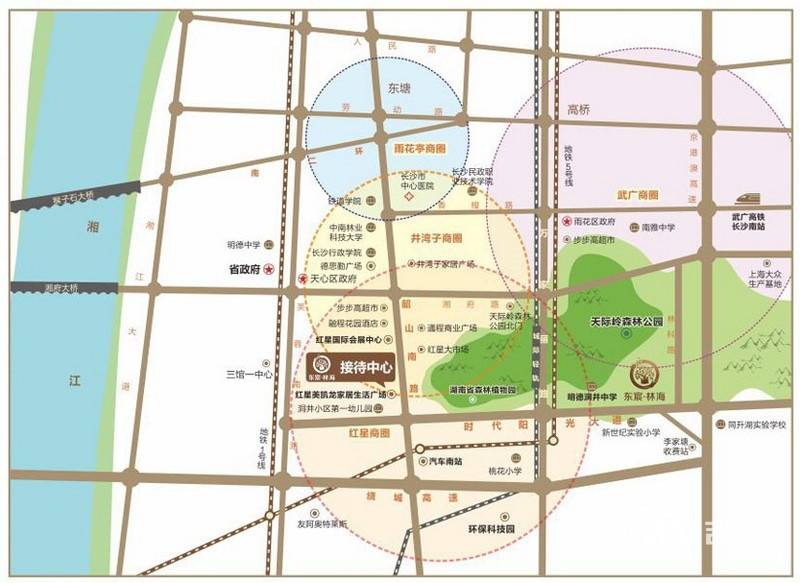 碧桂园南城首府位置交通图5