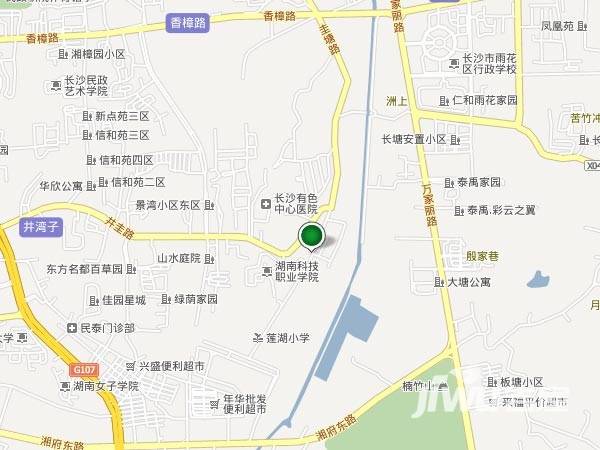 华悦城位置交通图图片