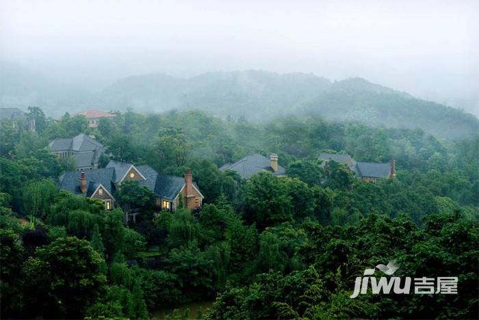 绿城青竹园实景图图片