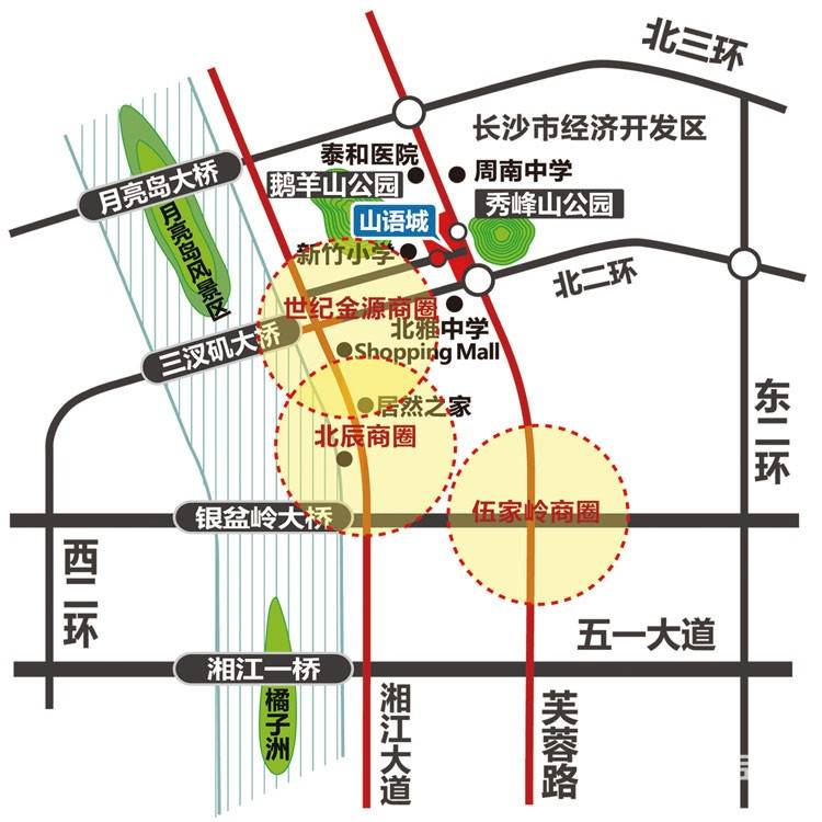 中国铁建山语城位置交通图图片