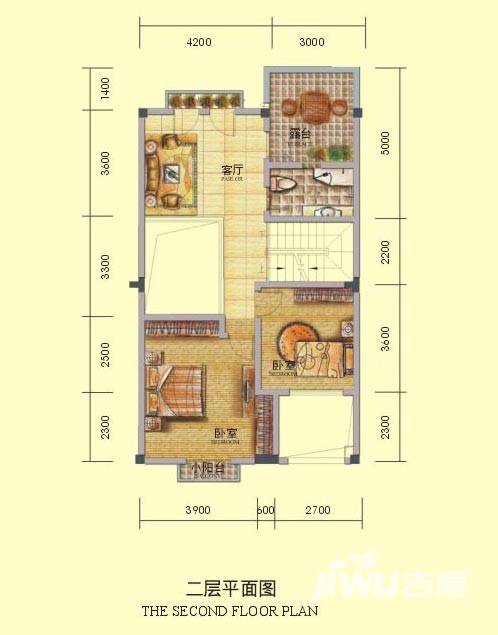 万业巴厘岛3室3厅3卫209.7㎡户型图