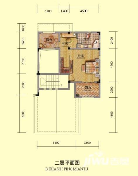 万业巴厘岛4室3厅5卫260.2㎡户型图