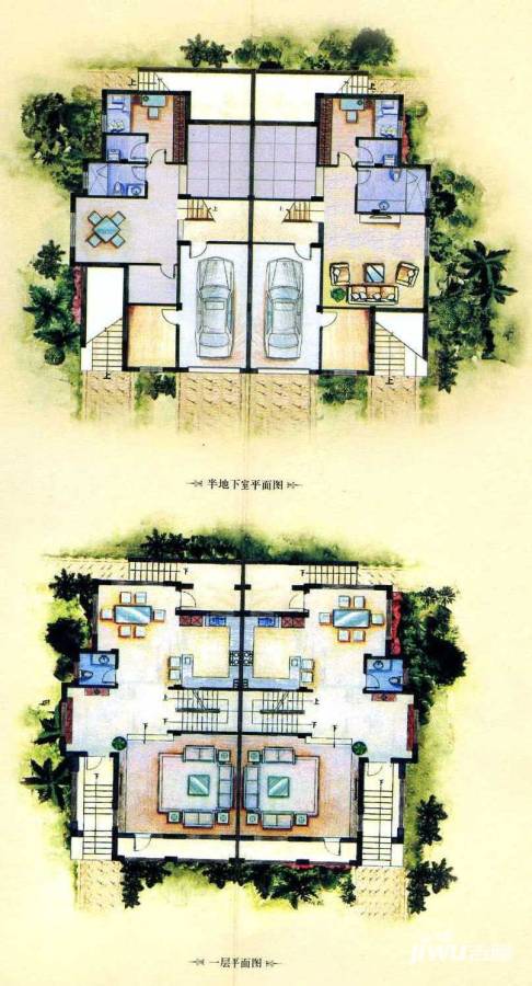 美洲故事普通住宅770.9㎡户型图