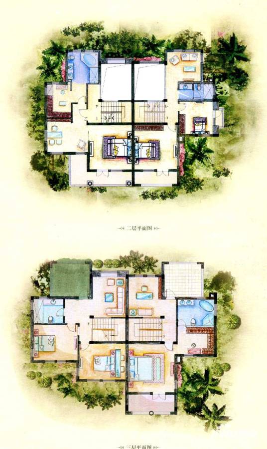 美洲故事普通住宅766.4㎡户型图