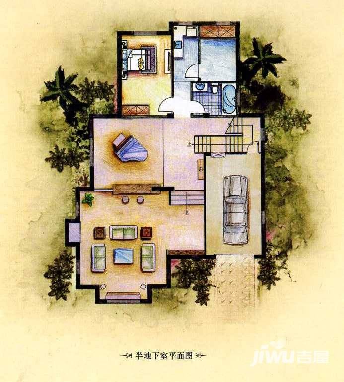 美洲故事普通住宅361㎡户型图