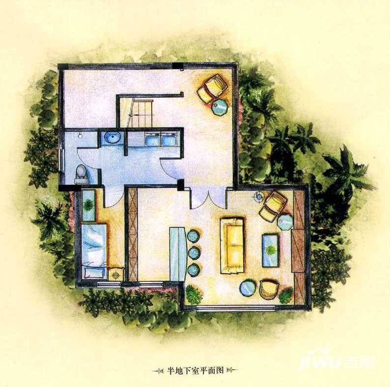 美洲故事普通住宅341.1㎡户型图