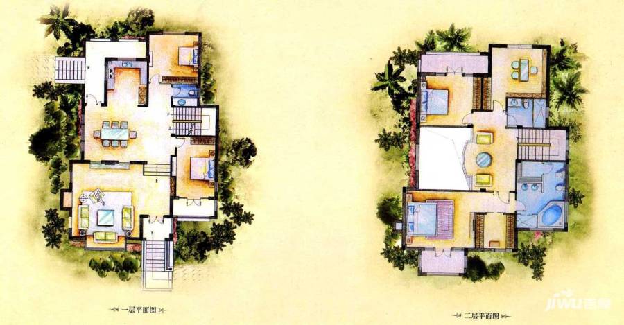 美洲故事普通住宅361㎡户型图