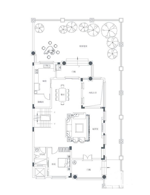 佳兆业水岸新都5室3厅0卫388.9㎡户型图