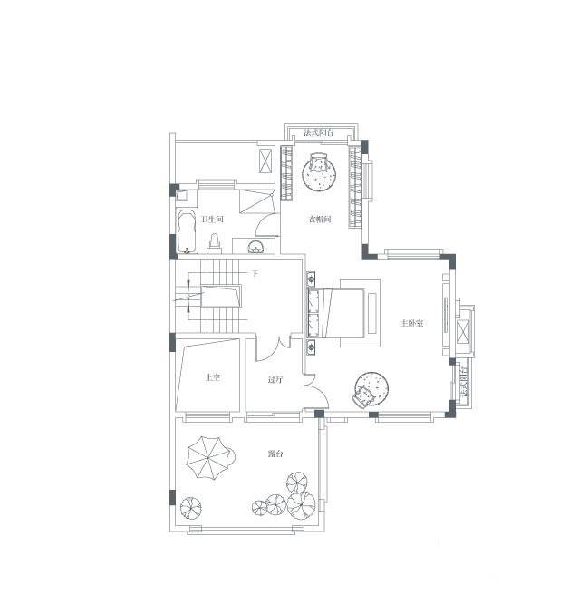 佳兆业水岸新都5室3厅0卫390㎡户型图