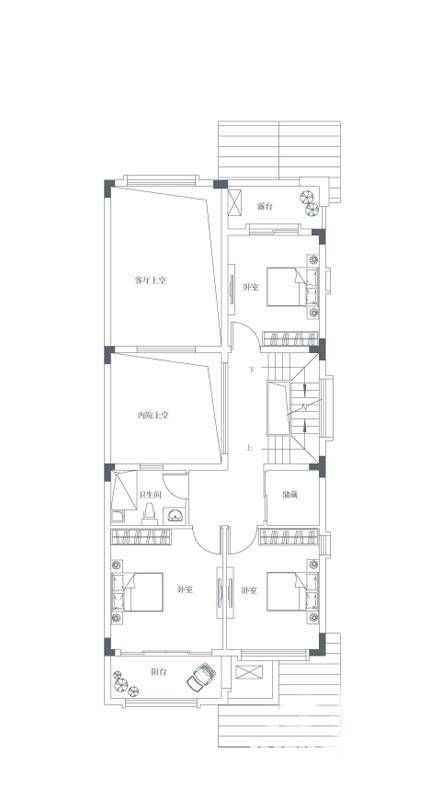 佳兆业水岸新都5室2厅0卫235.5㎡户型图