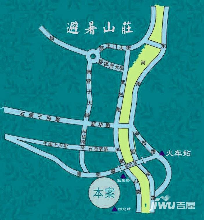 紫塞桃园位置交通图