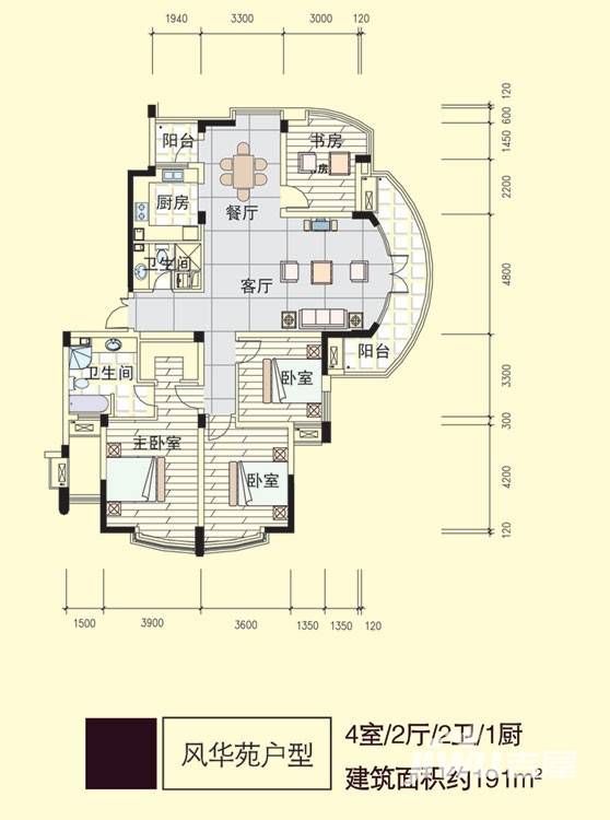 绿城风华苑实景图33