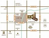 和合財富中心周邊及交通圖