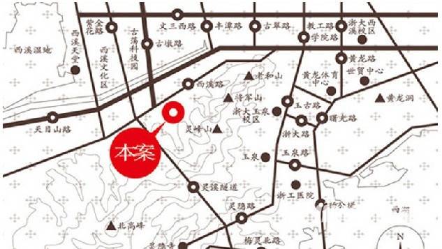 华元天鹅堡位置交通图2