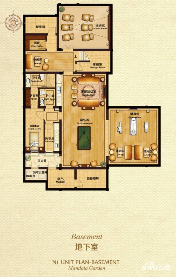 绿城曼陀花园普通住宅403㎡户型图