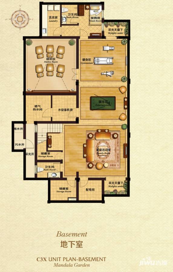 绿城曼陀花园普通住宅401㎡户型图