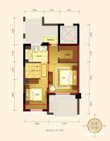 赞成檀府普通住宅88㎡户型图