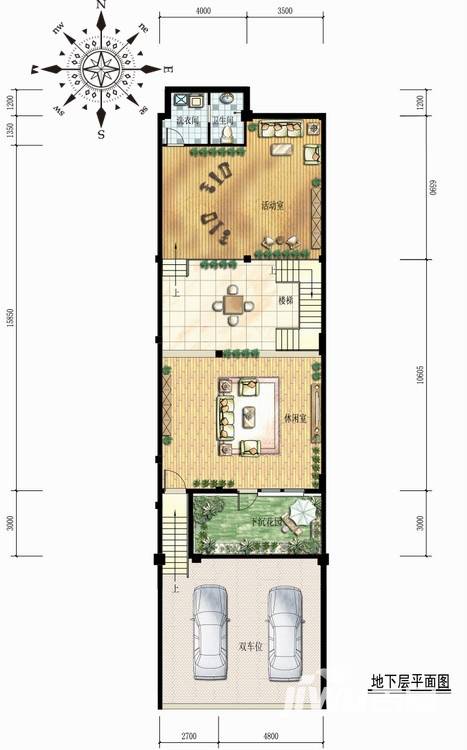 金都夏宫普通住宅400㎡户型图