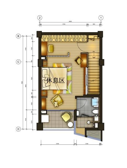 原筑壹号普通住宅81㎡户型图