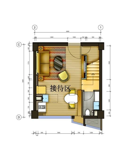 原筑壹号普通住宅81㎡户型图