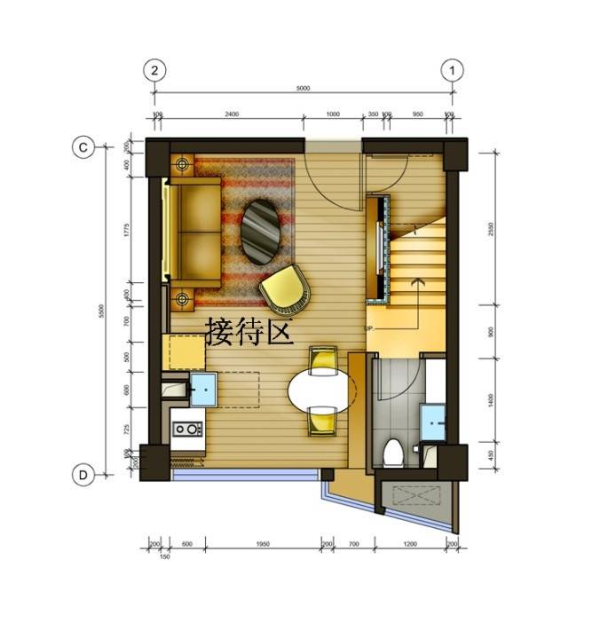 原筑壹号普通住宅75㎡户型图