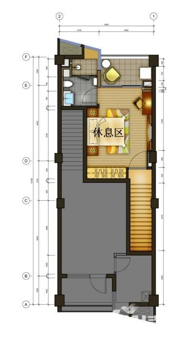 原筑壹号普通住宅75㎡户型图