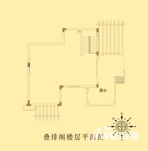 东海闲湖城5室2厅4卫210㎡户型图