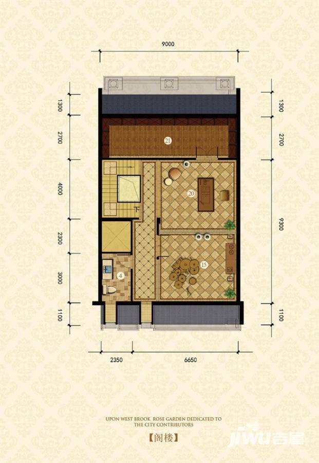 溪上玫瑰园5室4厅7卫501㎡户型图